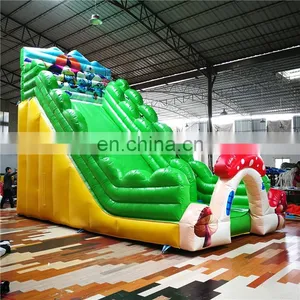 Factory Price Children Outdoor Playground Equipment Inflatable Bouncer With Large Slide For Sale thumbnail-5