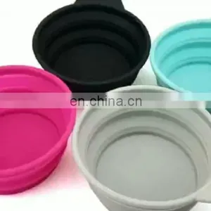 Hot Selling Factory Supply Folding Silicon Dog Bowl for Dogs Travel Convenient Bowl thumbnail-1