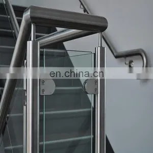 Stainless Steel Frameless 8-12mm Tempered Glass Balustrade & Handrail Stair Railing Balcony Systems thumbnail-2