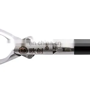 Laparoscopic Grasper With Diam 5mm 10mm Insulated Handle With Rachet Plastic Scissor Clamp thumbnail-4