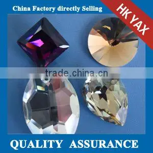 China Highest Quality Colorful Sew on Rhinestones ; Point Back Sew on Crystal Rhinestones;sew on Rhinestones Factory thumbnail-1