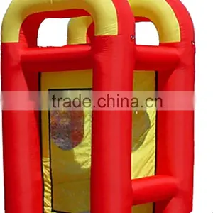 Inflatable Cube Cash Game Catching Grab Machine Booth for Sale thumbnail-1