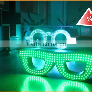 2015 New Products Optician Adversting Animated Led Optical Glasses Screen, Outdoor Led Glasses Sign thumbnail-1