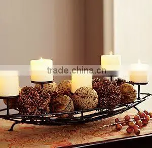 4 Lite Pillar Candle Holder, Candle Stand thumbnail-4