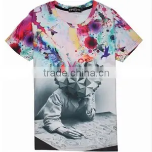 100% Cotton 3D Printed T-shirt thumbnail-2