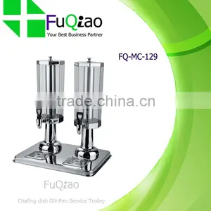 New Double Stainless Steel Juice Dispenser Machine thumbnail-1