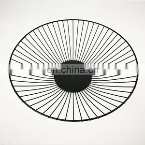 Vegetable Round Simple Metal Stylish Fruit Basket For Dining Table Home Decoration thumbnail-2