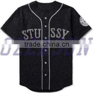 Fashionable Baseball Jersey Embroidered Pattern and Logo T-shirts for Men/women Training thumbnail-6
