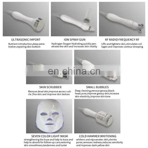 Hydrogen Oxygen Small Bubble Machine 6 IN 1/7 IN 1Rejuvenating Blackhead Removal Instrument Deep Cleaning Beauty Equipment thumbnail-5
