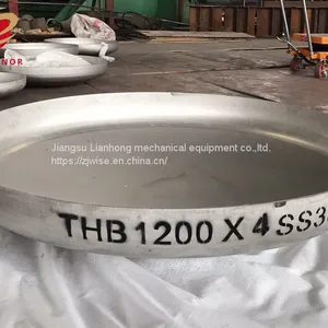 Seamless Small Stainless Steel Dish Head for Boiler End thumbnail-1