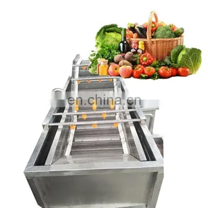 Vegetable Mango Dates Bubble Washing Machine Fruit And Vegetable Cleaning Machine for Sale thumbnail-5