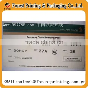 Thermal Plane Ticket Printing,airline Ticket Rolls Wholesale thumbnail-1