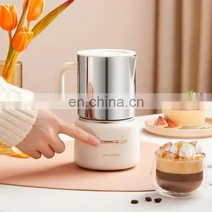 XIAOMI SCISHARE Milk Foaming Steamer DIY Making Latte Cappuccino Hot and Cold Electric Milk Frother thumbnail-1