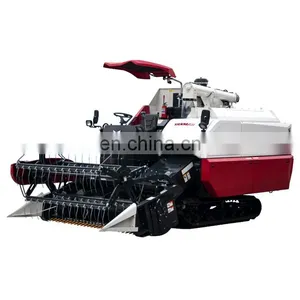 With Rice Harvesting Gearbox Paddy Harvester Combine Equipment thumbnail-3
