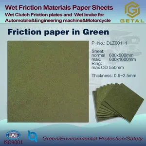 Wet Friction Materials Paper Sheets thumbnail-1