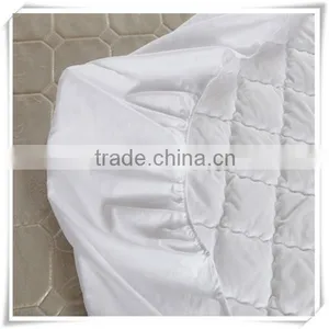 200TC Cotton& Polyester Mixed Quilted Mattress Protector / Mattress Pad / Mattress Cover thumbnail-4
