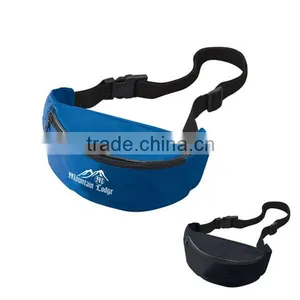 Custom Fanny Pack Lightweight 210D Polyester Waist Fanny Packs With Water Bottle Holder thumbnail-3