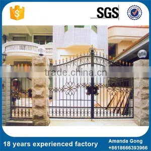 Eco-Friendly Used Wrought Iron Gate For Villa Sale thumbnail-4