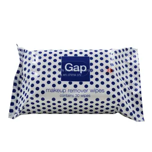 OEM 25pcs Female Makeup Remover Wet Wipe Biodegradable Wet Tissue Deep Cleansing Wet Towel OEM thumbnail-5