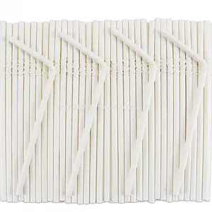 4.5mm High Quality Custom Bendable Cocktail Paper Straws (2500/ Ctn) thumbnail-2