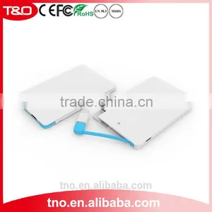 Custom Credit Card Portable Mobile Power Bank 2500mah thumbnail-1