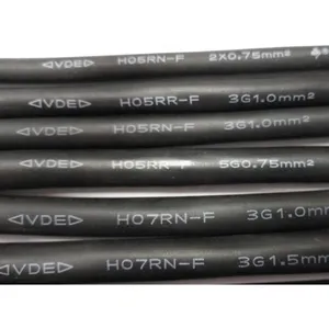 H05V2V2-F, H05Z1Z1-F, H05VV-F, H07RN-F, H05RN-F, H05RR-F Power Cord thumbnail-3