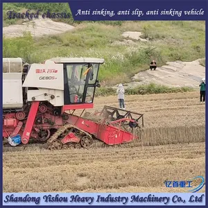 Customized Modification of Track Chassis for Wheat Harvesters to Prevent Sinking thumbnail-2
