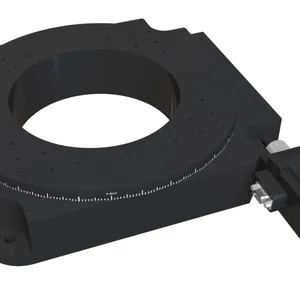 Chuanglai Optoelectronic Electric Rotary Table, Electric Dividing Disc, Precision Angle Adjustment Table, Displacement Table, Worm Gear Electric Rotary Table thumbnail-1