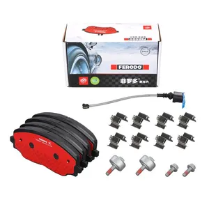 Wholesale Original FERODO Ceramic Brakes FDB5063-S Auto Ceramic No Noise Ceramic Brake Pads for VW 3QF698151A thumbnail-4