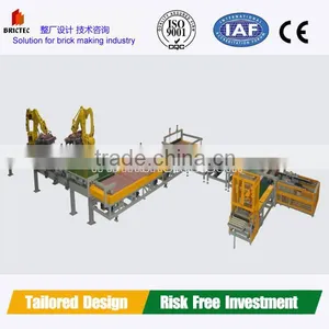 China Goods Wholesale Clay Brick Production Line Wih Robot Stacking thumbnail-5