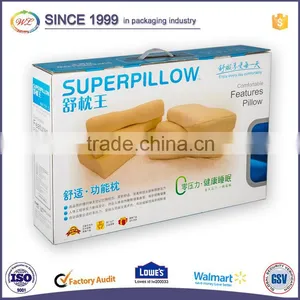 Printing Folding Corrugated Carton Cardboard Box With Handle for Wholesale thumbnail-1