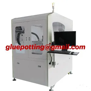 3 Axis Automatic Liquid Syringe Glue Edispensing Robot With Static and Dynamic Mixing System thumbnail-1