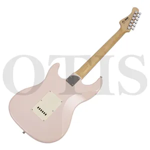 OTIS Pink Electric Guitar OST-M2 Electric Guitars Factory Manufacturer thumbnail-3