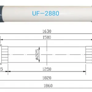 High-Performance PVDF Hollow Fiber UF Membrane for Industrial Wastewater thumbnail-3