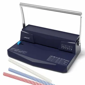Premium Spiral Coil Binding Machine 4:1 5:1 6mm Encuadernadoras Espiral Encadernacao Espiral Madeira (SB10) thumbnail-4
