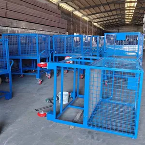 Stainless Steel Stove Top Cover & Semi-Finished Turnover Cart for Food Processing Plants thumbnail-3