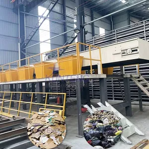 Manual Sorting Table Municipal Solid Waste Mixed Garbage Separation Machine EPC thumbnail-1