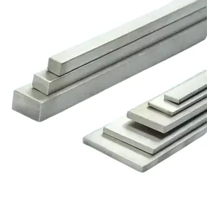 Stainless Steel Flat Bar 304 316 201 Ready Stock Cold Drawn Hot Rolled 6m Custom Cut Supply thumbnail-1
