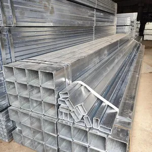 Wholesale Custom Size High Quality Corrosion Resistant Durable Galvanized Steel Pipe/Square Pipe for Concrete Reinforcement thumbnail-3