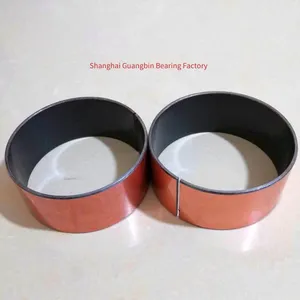 Tangshan Sf-1 Oil-free Self-lubricating Carbon Steel Rolled Bushing Manufacturer of Open Rolled Bushings thumbnail-2