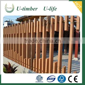 Water Resistance no Rotting WPC Partition Panels for Garden thumbnail-4