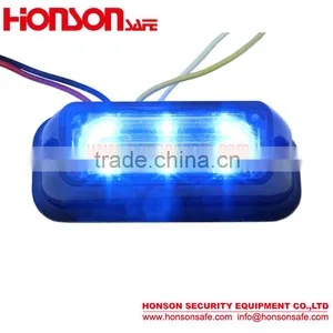 12V LED Linear Amber Blue Surface Mount Grille Bumper Light HF-131 thumbnail-2