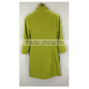 New Design Long Style Coat Custom Made Style High Quality Custom Made Womens Trench Coats Wholesale Price thumbnail-3