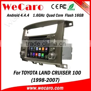 Wecaro WC-TL7020 7" Android 4.4.4 Car Multimedia System Double Din for Toyota Land Cruiser Car Audio Player Audio System thumbnail-1
