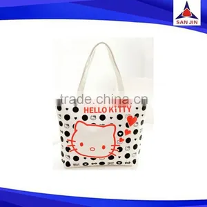Promotion Organic Cotton Tote Bag Shopping Bag In Lower Price thumbnail-3