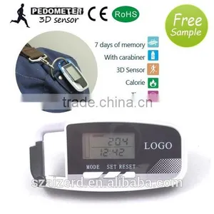 Lowest Price Mini Promotional Pedometer thumbnail-1