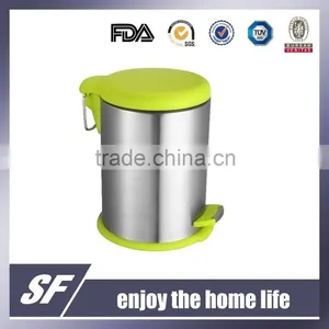 Stainless Steel Foot Pedal Bin Garbage Bin Waste Bin thumbnail-1