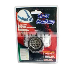 YD737+2 Flashlight Headlamp Plastic LED Headlamp Flashlight By AAA Battery Powered thumbnail-5
