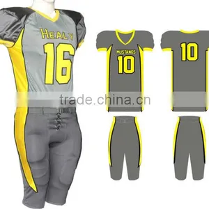 New Custom Made High Quality American Football Uniforms, Custom American Football Uniforms thumbnail-1