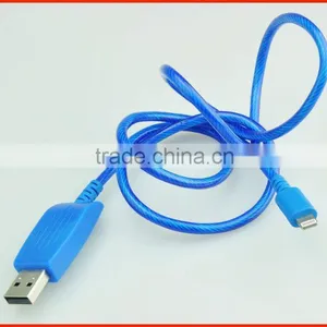USB Cable /USB Charger Cable With LED Light for Iphone/Ipad thumbnail-5